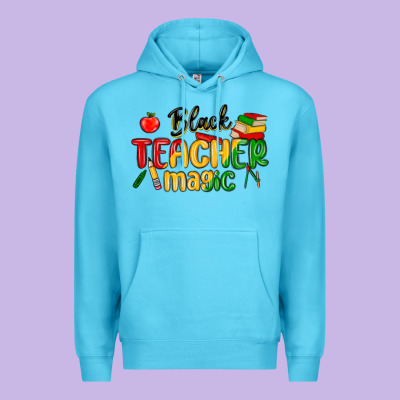 Black Teacher Magic Juneteenth Premium Hoodie Designed By Maliassmallbusiness