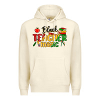 Sandshell black teacher magic juneteenth Premium Hoodie - MaliasSmallBusiness