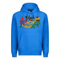 True Royal black teacher magic juneteenth Premium Hoodie - MaliasSmallBusiness
