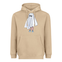 Mushroom cute ghost Heavyweight Hoodie - BundleAndBundleShop