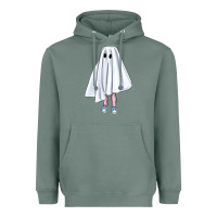 Sage cute ghost Heavyweight Hoodie - BundleAndBundleShop