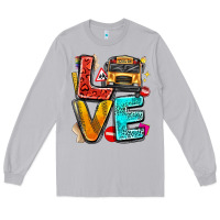 Moon Dust love school bus Long Sleeve Tee - texasbilliewilder