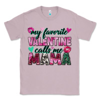 Lilac my favorite valentine calls me mama Classic Tee - Zillion Design Studio