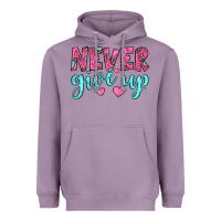 Lavender never give up Heavyweight Hoodie - JahusDesignShop