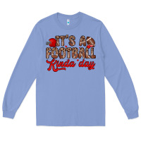 Colony Blue it s a football kinda day Long Sleeve Tee - Zillion Design Studio