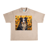 French Oak australian shepherd Urban Heavy Tee - Unal Design