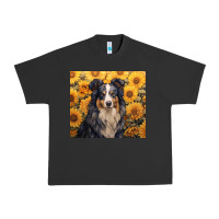Pigment Black australian shepherd Urban Heavy Tee - Unal Design