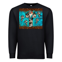 Black bull skull cross tumbler Premium Sweatshirt - JahusDesignShop