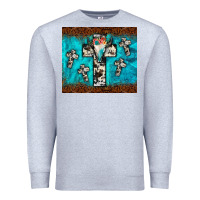Heather Grey bull skull cross tumbler Premium Sweatshirt - JahusDesignShop