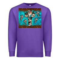 Purple bull skull cross tumbler Premium Sweatshirt - JahusDesignShop