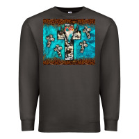 Smoke bull skull cross tumbler Premium Sweatshirt - JahusDesignShop