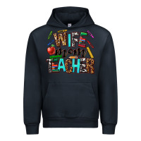 Navy wife mom teacher Urban Hoodie - NancyCooperArtShop
