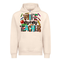 Sandshell wife mom teacher Urban Hoodie - NancyCooperArtShop