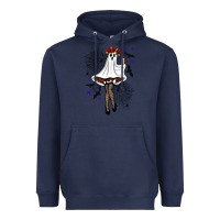 Navy freak ghost halloween Heavyweight Hoodie - BundleAndBundleShop