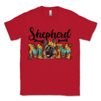 Red shepherd mom western Classic Tee - RanaPortraitStore
