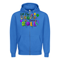 True Royal let the good times roll Zipper Hoodie - FaDigitalArtStudio