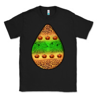 Black halloween pumpkin teardrop Classic Tee - BundleAndBundleShop