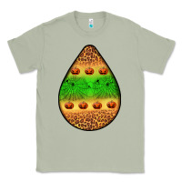Matcha halloween pumpkin teardrop Classic Tee - BundleAndBundleShop