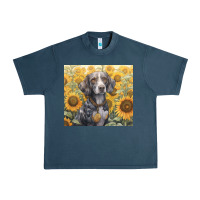 Midnight Navy beagle Urban Heavy Tee - Unal Design