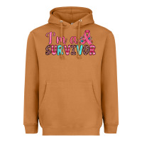 I'm A Survivor Heavyweight Hoodie | Teevron