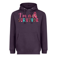Plum i'm a survivor Heavyweight Hoodie - JahusDesignShop
