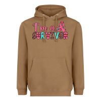 Toasted Coconut i'm a survivor Heavyweight Hoodie - JahusDesignShop