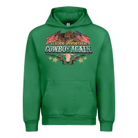 Emerald make america cowboy again Urban Hoodie - NancyCooperArtShop
