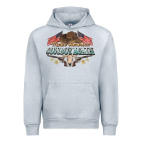 Heather Grey make america cowboy again Urban Hoodie - NancyCooperArtShop