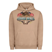 Pigment Burro make america cowboy again Urban Hoodie - NancyCooperArtShop