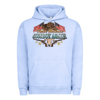 Pigment Grape Ice make america cowboy again Urban Hoodie - NancyCooperArtShop
