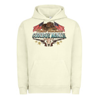 Pigment Pistachio make america cowboy again Urban Hoodie - NancyCooperArtShop