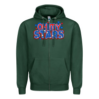 Sports Green Oh my stars 4th of july Zipper Hoodie - CowGirlArtShop