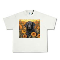 Pistachio black lab Urban Heavy Tee - Unal Design