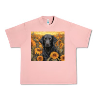 Salmon black lab Urban Heavy Tee - Unal Design