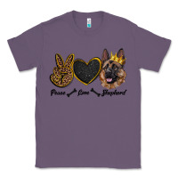 Lavender peace love shepherd Classic Tee - RanaPortraitStore