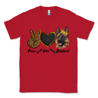 Red peace love shepherd Classic Tee - RanaPortraitStore