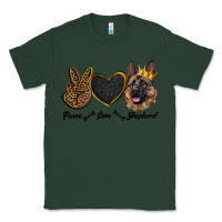 Sports Green peace love shepherd Classic Tee - RanaPortraitStore