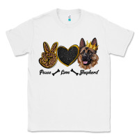 White peace love shepherd Classic Tee - RanaPortraitStore