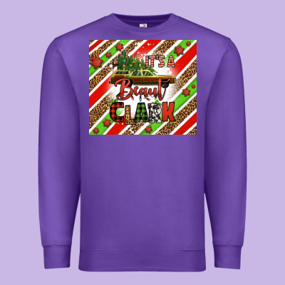 It's A Beaut Clark Premium Sweatshirt Designed By Jasminsmagicworld