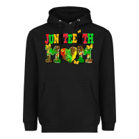 Black juneteenth mom Heavyweight Hoodie - AdoDesignShop