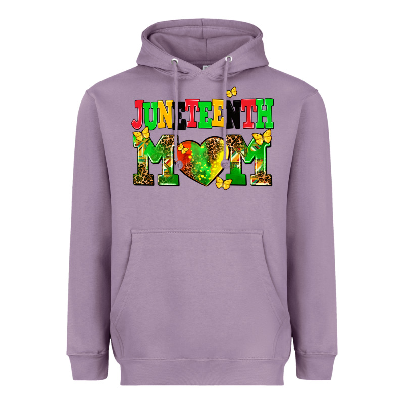 Juneteenth Mom Heavyweight Hoodie by AdoDesignShop | Teevron