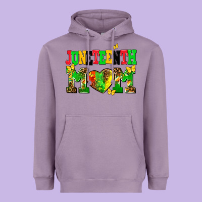 Juneteenth Mom Heavyweight Hoodie Designed By Adodesignshop