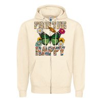 Kind The Happy Zipper Hoodie | Teevron