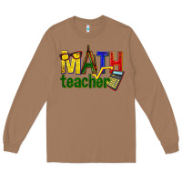 Toasted Coconut math teacher Long Sleeve Tee - texasbilliewilder