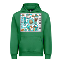 Emerald cafecito y chisme Urban Hoodie - MaliasSmallBusiness