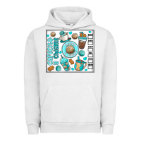 Pigment Lunar Rock cafecito y chisme Urban Hoodie - MaliasSmallBusiness