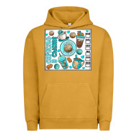 Pigment Peanut Butter cafecito y chisme Urban Hoodie - MaliasSmallBusiness