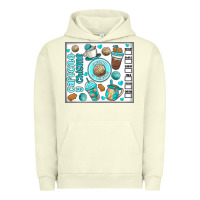 Pigment Pistachio cafecito y chisme Urban Hoodie - MaliasSmallBusiness