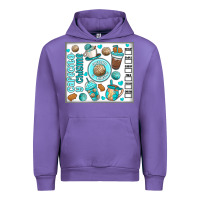 Tulip cafecito y chisme Urban Hoodie - MaliasSmallBusiness