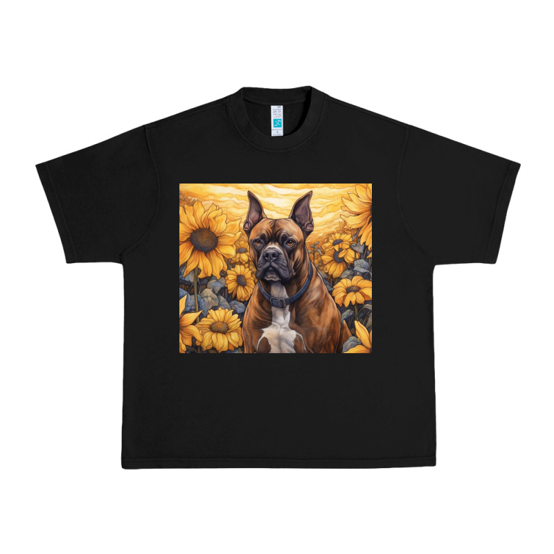 Boxer Dog Urban Heavy Tee by Unal Design | Teevron
